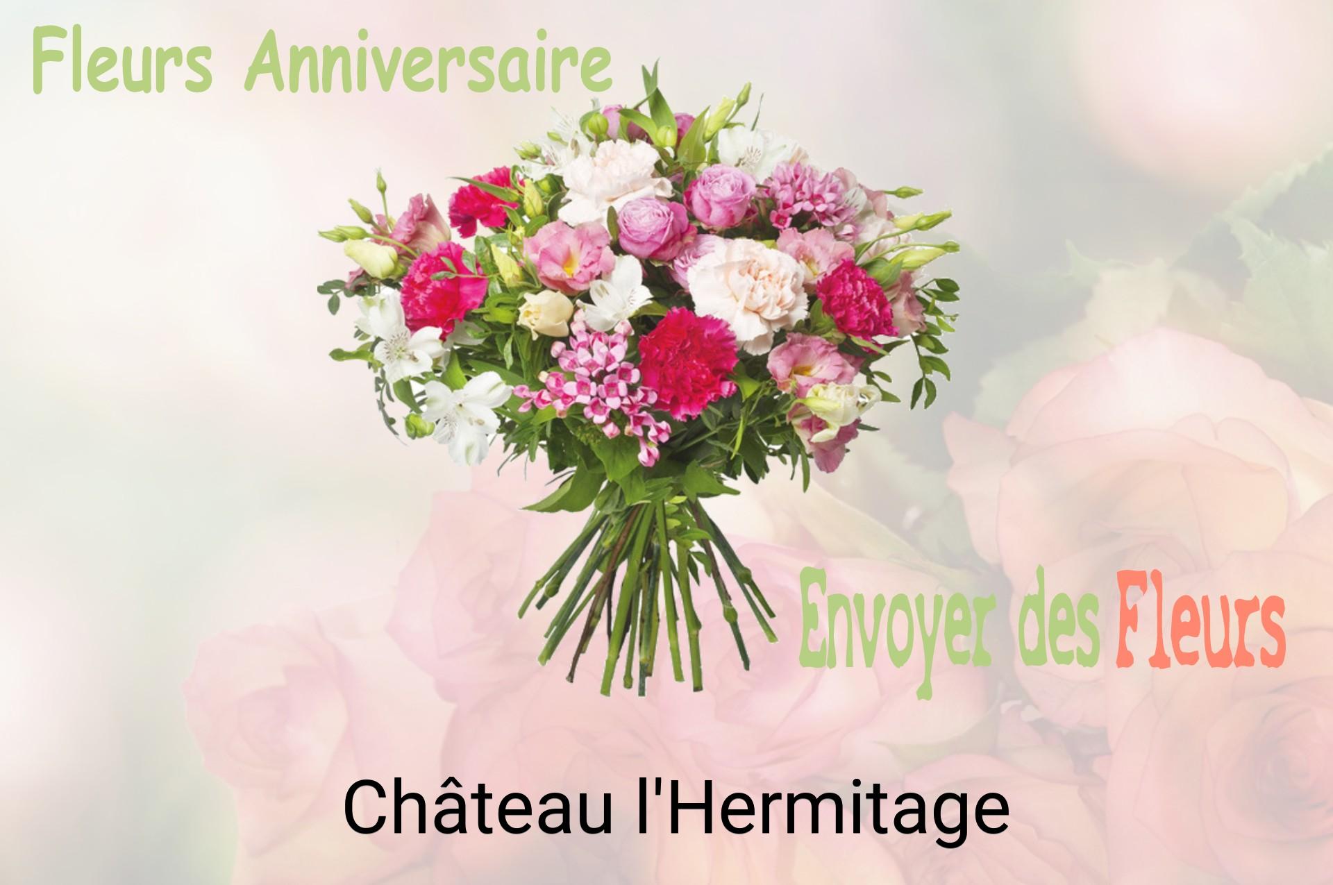 Bouquet de fleurs d’anniversaire livré à Château-l'Hermitage