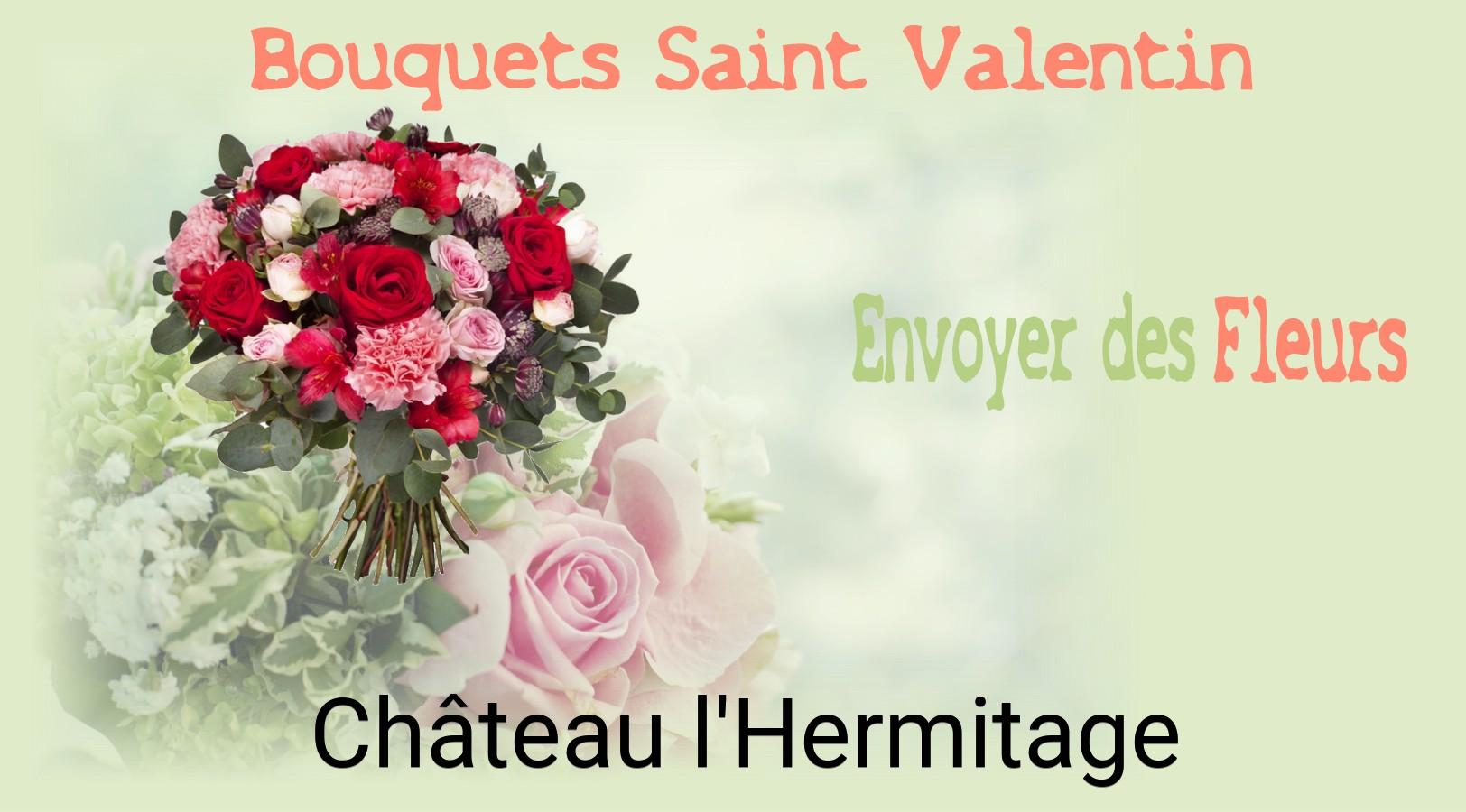 Roses de Saint-Valentin livrées à Château-l'Hermitage